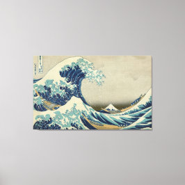 Vintage japanische Kunst, The Great Wave von Hokus Leinwanddruck