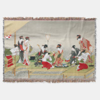 Vintage japanische Kunst Utagawa Toyohiro Druck