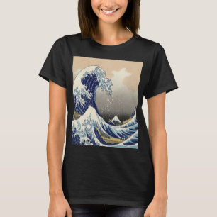 Vintage japanische Kunstlandschaft T-Shirt