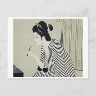 Vintage japanische Kunstpostkarte Postkarte