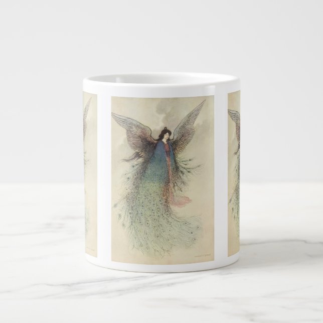 Vintage japanische Märchen, der Mond Maiden Jumbo-Tasse (Vorderseite)