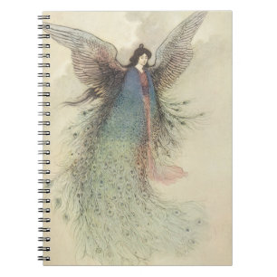 Vintage japanische Märchen, der Mond Maiden Notizblock