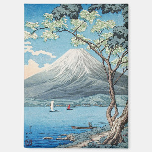 Vintage japanische Mount Fuji und Lake Yamanaka Ku Magnet