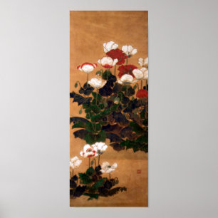 Vintage japanische Pupien Poster