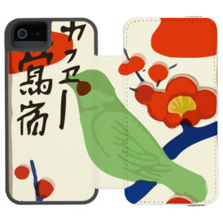 Vintage japanische Streichholzschachtel (Japan) Incipio Watson™ iPhone 5 Geldbörsen Hülle