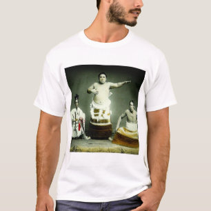Vintage japanische Sumoringer Altes Japan T-Shirt