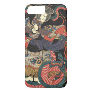 Vintage Japanischer Roter Drache Case-Mate iPhone Hülle