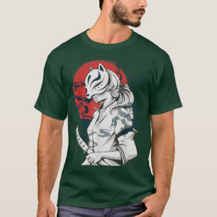 Vintage japanischer Samurai - alter japanischer St T-Shirt