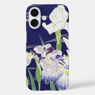 Vintage Japanischer Schwertlilie Kunst Druck Kogyo iPhone 16 Hülle