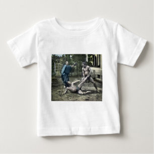 Vintage japanischer Sumo-Traditioneller 相撲 Baby T-shirt