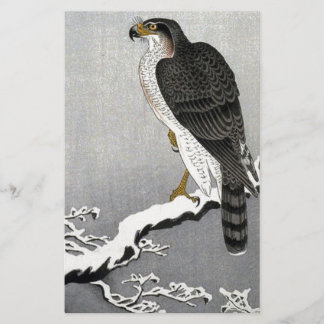 Vintage-Japanischer-Vogel-Druck