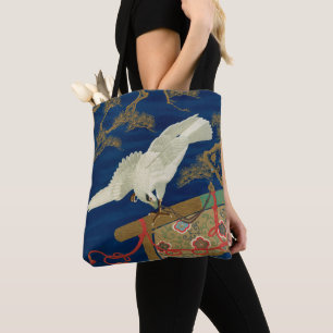 Vintage Japanischer Weißer Falke Art G.A. Audsley