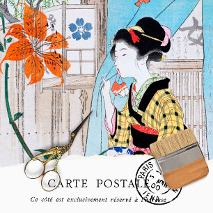 Vintage-Japanisches-Decoupage-Seidenpapier für Fra Seidenpapier