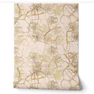 Vintage japanisches Kintsugi Tapete