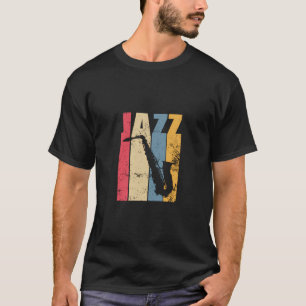 Vintage-Jazz-Saxophon-Geschenk T-Shirt