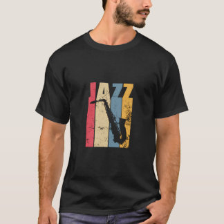 Vintage-Jazz-Saxophon-Geschenk T-Shirt