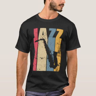 Vintage-Jazz-Saxophon-Geschenk T-Shirt