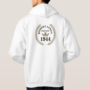 Vintage Jeder Geburtstag Hoodie
