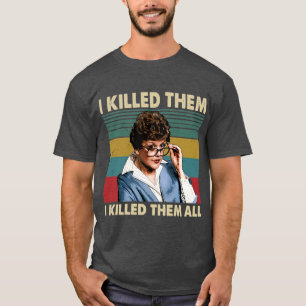Vintage Jessica Fletcher Ich habe sie alle getötet T-Shirt