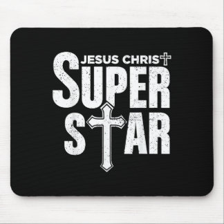 Vintage Jesus Christian Design Jesus Christ Super  Mousepad