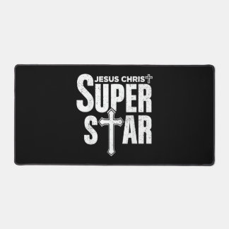 Vintage Jesus Christian Design Jesus Christ Super  Schreibtischunterlage