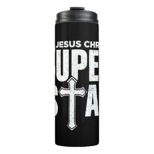 Vintage Jesus Christliches Design Jesus Christus S Thermosbecher