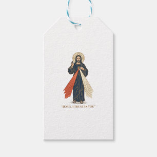 Vintage Jesus ich vertraue auf dich religiöser Vek Geschenkanhänger