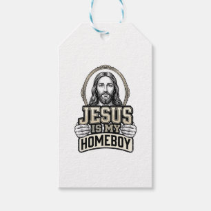 Vintage Jesus Is My Homeboy Gravur Vektor Design Geschenkanhänger