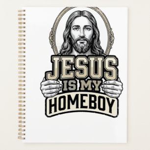 Vintage Jesus Is My Homeboy Gravur Vektor Design Planer