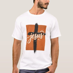 Vintage-Jesus-Kreuz-Christliches-Shirt-Design_1 T-Shirt