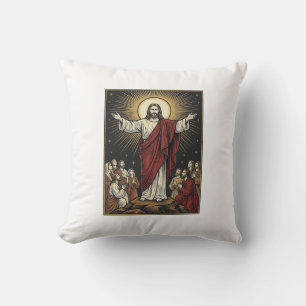 Vintage Jesus Strahlende Herrlichkeit Christliche  Kissen