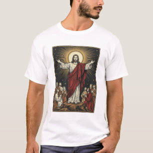 Vintage Jesus strahlende Herrlichkeit christliche  T-Shirt