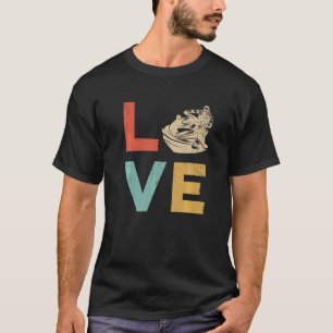 Vintage Jet Ski Liebe Retro Style Lido Locarno T-Shirt