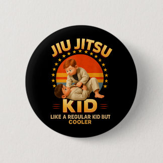 Vintage Jiu Jitsu Kind brasilianisches BJJ Kampfsp Button