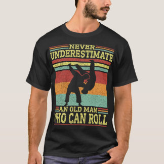 Vintage Jiu Jitsu Papa Mma, Bjj Papa Vatertag T-Shirt