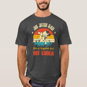 Vintage Jiu Jitsu Papa Training Vater Vatertag T-Shirt