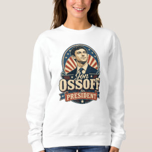 Vintage Jon Ossoff Für Präsident Politisch  Sweatshirt