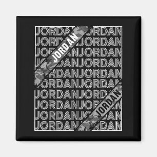 Vintage Jordan Vintage-Design Männer Frauen Kinder Magnet