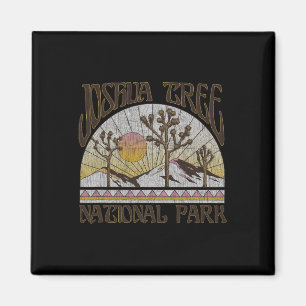 Vintage Joshua Tree Nationalpark Retro Outdoor-Cam Magnet