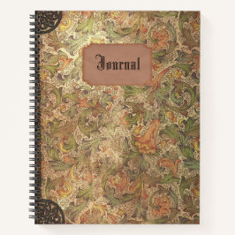 Vintage Journal Spiral Notebook Notizbuch