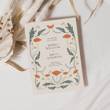 Vintage Jugendhochzeit Sichern Sie die Datumskarte