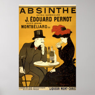 Vintage Jugendstil Absinthe Ad by L. Cappiello Poster