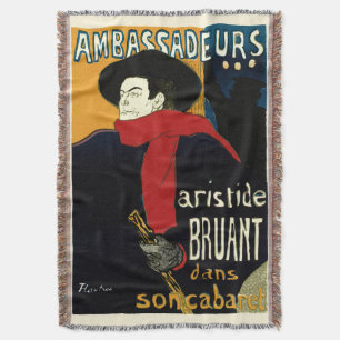 Vintage Jugendstil-Botschafter, Toulouse Lautrec Decke