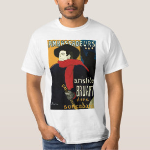 Vintage Jugendstil-Botschafter, Toulouse Lautrec T-Shirt