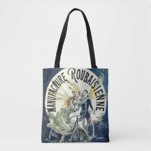 Vintage Jugendstil-Fairies, Fahrrad Pierrot Moon