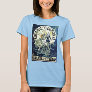 Vintage Jugendstil-Fairies, Fahrrad Pierrot Moon T-Shirt