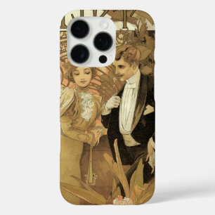 Vintage Jugendstil-Flirt-Kekse, Alphonse Mucha iPhone 16 Pro Hülle