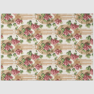 Vintage Jugendstil-Grapevines Seidenpapier