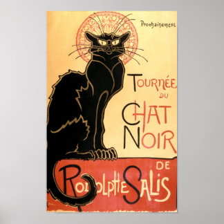 Vintage Jugendstil-Katze von Théophile Steinlen Poster