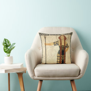 Vintage Jugendstil Richard Strauß-Woche. München Kissen